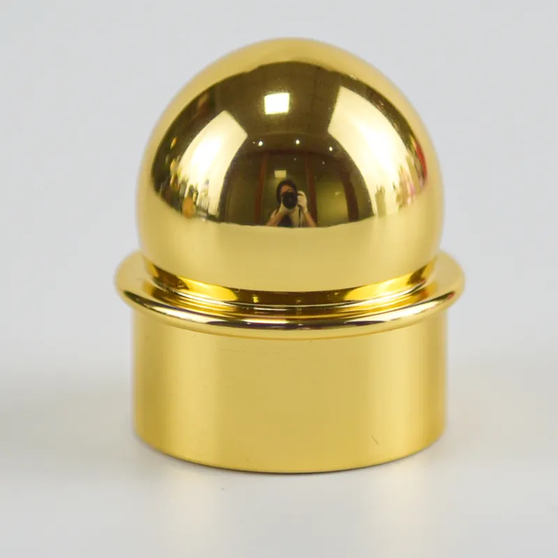 锌合金圆顶盖香水盖适用于玻璃瓶支持来图来样开模定制 - 图片 8