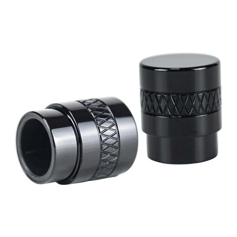 T 型带一圈三角型纹理的锌合金香水盖