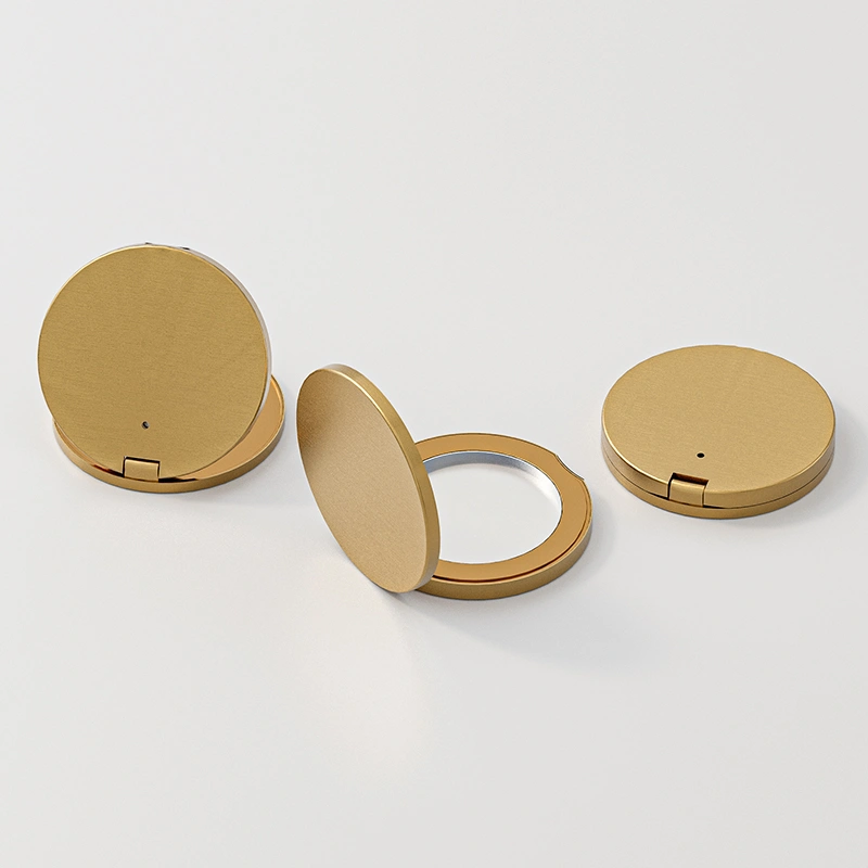 圆形铝外壳粉饼盒化妆品包材 - 图片 6