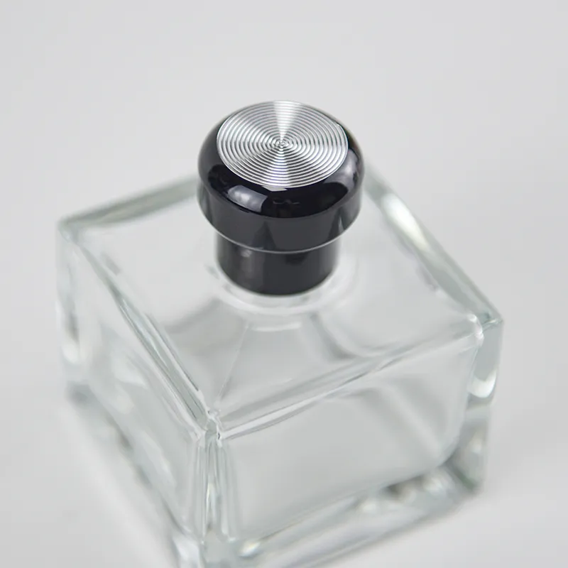 蘑菇型顶部有CD纹的锌合金香水盖 - 图片 3