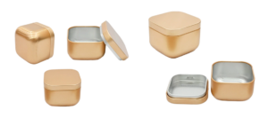 冲压拉伸马口铁固体香膏盒产品图片