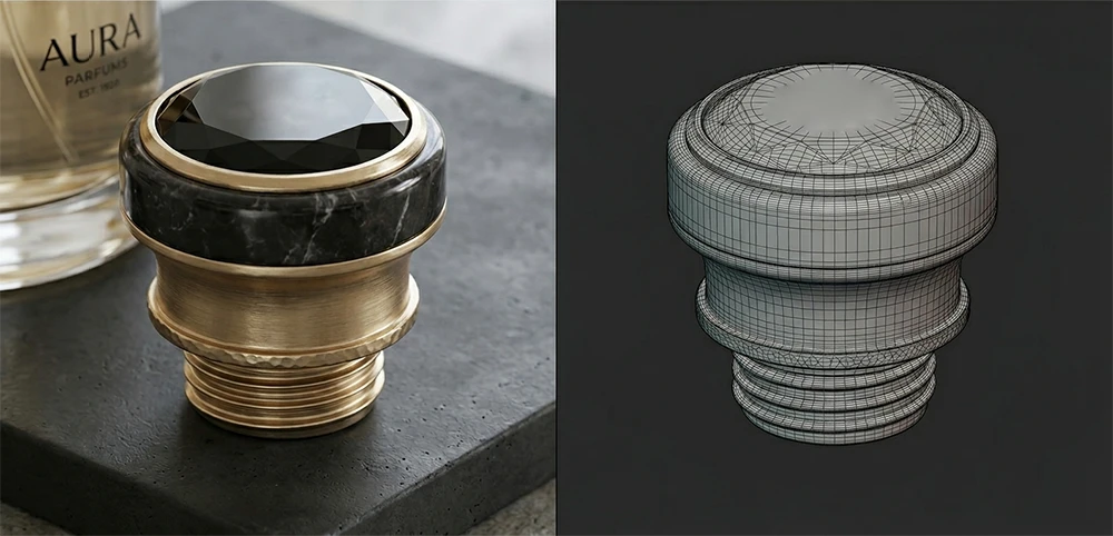 为什么香水盖报价一定要提供3D模型